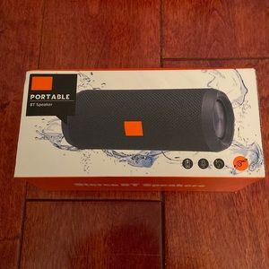 Portable BT speakers.